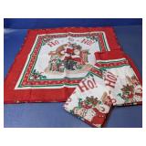 (3) Vintage Christmas Table Linens Trio