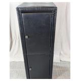 (1) Garden Ridge Black Storage Cabinet