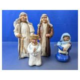 (4) Gallerie II Nativity Figurines