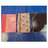 (3) Small Books & Planners