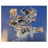 (15+) American Flag Keychains