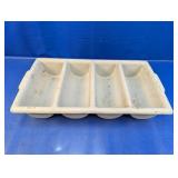 (1) Plastic Compartment Organizer Tray