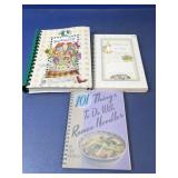 (3) Spiral Cookbook - For Bees & Me & More