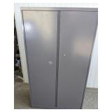 (1) Steel Storage Cabinet ï¿½ Tall Double Door