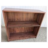(1) Wood 2-Tier Open Bookshelf