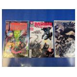 (3) Mixed Marvel, DC & White Raven Comics