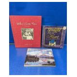 (3) Sentimental & Inspirational Books/Postcards