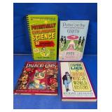(4) Science, Cooking & History Books