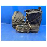 (1) Black Insulated Textile Boots