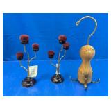 (3) Hat Stand Accessories