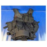 (1) YAKEDA Black Tactical Vest
