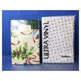 (2) New Christmas Holiday Table Linens Duo
