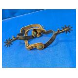 (1) Pair of Metal Riding Spurs