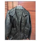(1) South West Territory Black Leather Jacket