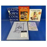 (5) Assorted Cookbooks & Recipe Keepers