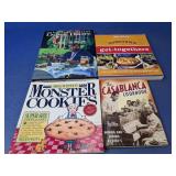 (4) Assorted Cookbooks