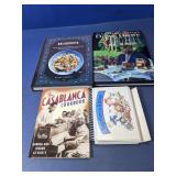 (4) Assorted Cookbooks