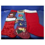 (5) Christmas Stockings Assorted Designs