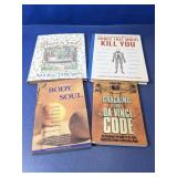(4) Assorted Books