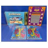 (4) Scholastic & Kids Activity Books