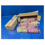 (2) Box of Small American Flags