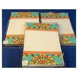 (3) Decorative Note Card Sets
