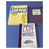 (3) Hardcover & Gift Books - Thanks Dad & More