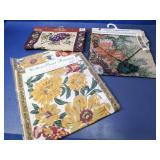 (3) Decorative Table Runners