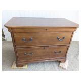 (1) Wood Drawer File Storage Cabinet