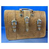 (1) Tooled Leather Western Briefcase