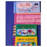 (4) Coupon & Tear-Out Note Gift Book Lot