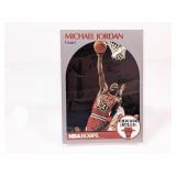 1990 NBA HOOPS HOF MICHAEL JORDAN CARD