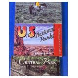 (3) Parks & Traditions Postcard Book Trio