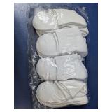 (8+) Silky Socks ï¿½ White Ankle Socks (Size M)