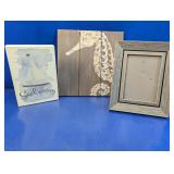 (3) Coastal Decor Trio