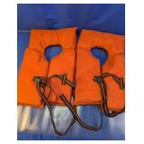 (2) Kent Adult Universal Type II PFDs Duo