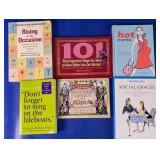 (6) Essential Etiquette & Life Advice Book Lot