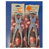 (2) Handheld Cherry Pitter Tools Duo