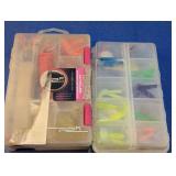 (2) Ready2Fish Tackle Box w/ Assorted Lures