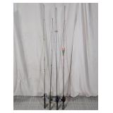 (4) Spincast Fishing Rods & Reels Lot