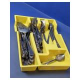 Collection of Mixed Silver Plate Flatware Lot