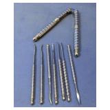 (8) Elegant Vintage Nutcracker & Seafood Picks