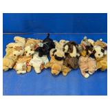 (14) TY Beanie Babies Plush Dogs