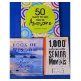 (3) Inspirational Books - Book of wisdom & More