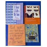 (4)  Collection of Journals & Memory Books Lot