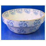 (1) Blue & White Ceramic Mixing Bowl