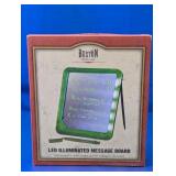 (1) Buxton LED Illuminated Message Board