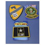(3) U.S. Army Military Patch Set