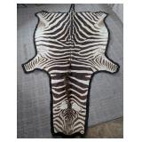 Authentic Burchell Zebra Hide Rug
