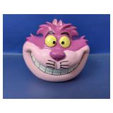 (1) Pink Grinning Cat Trinket Box With Lid
